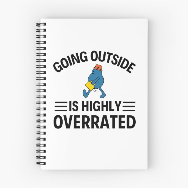 Item preview, Going Outside Is Highly Overrated Introverted - Funny Quotes  designed and sold by chetan786.