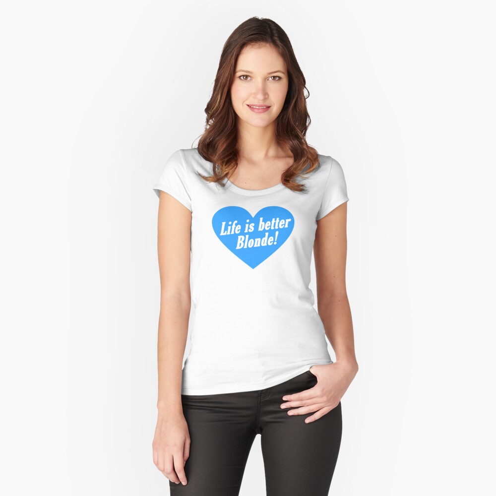 Item preview, Fitted Scoop T-Shirt designed and sold by lux-lisbon.