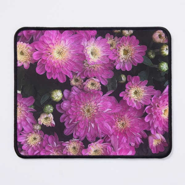 Item preview, Pink Mums Garden designed and sold by bloomingvine.