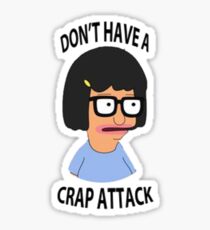 Tina Crap Attack Sticker