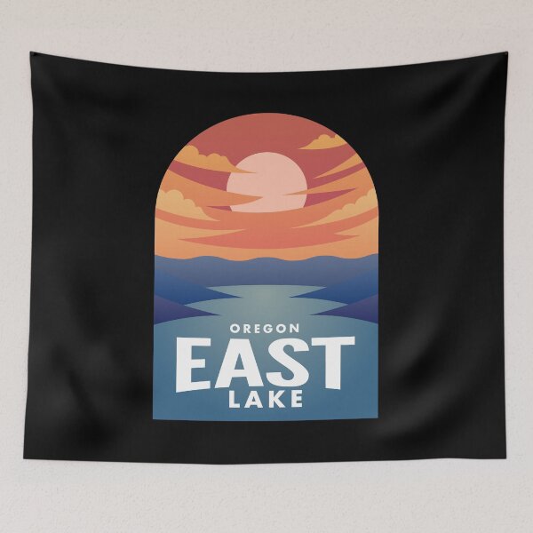 Artikelvorschau, East Lake OR Retro Sunset entworfen und verkauft von HalpinDesign.