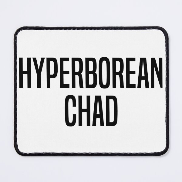 Item preview, Copy of Hyperborean Chad Meme Blk. Text designed and sold by Trytar.
