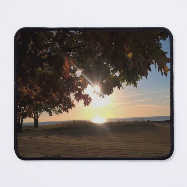 Item preview, Nine o clock Sunrise Lakeshore designed and sold by bloomingvine.