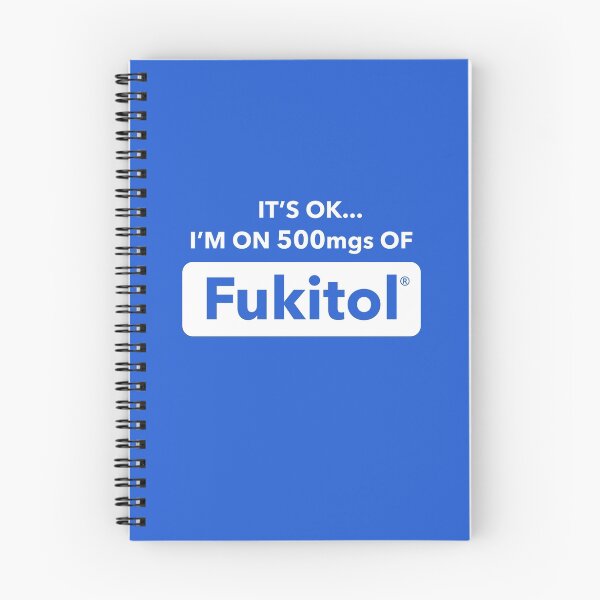 Artikelvorschau, Es ist okay, ich nehme 500 mg Fukitol entworfen und verkauft von Yipptee Shirts.