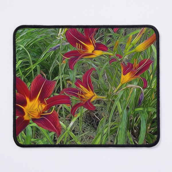 Item preview, Tigerlily Flower Garden designed and sold by bloomingvine.