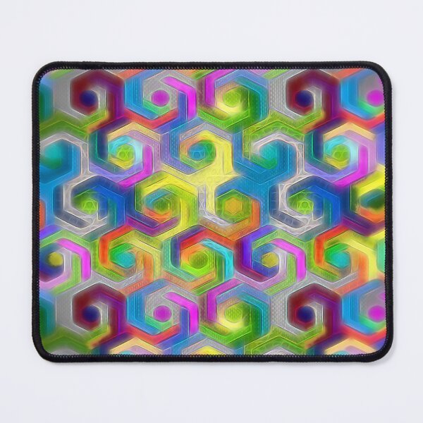 Item preview, Colorful Hexagons designed and sold by bloomingvine.