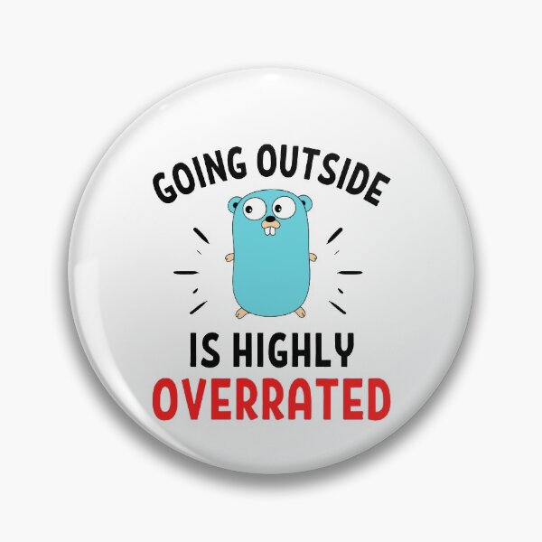 Item preview, Going Outside Is Highly Overrated Introverted - Funny Quotes  designed and sold by chetan786.