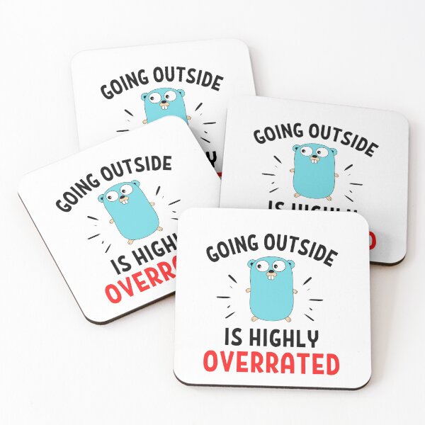Item preview, Going Outside Is Highly Overrated Introverted - Funny Quotes  designed and sold by chetan786.