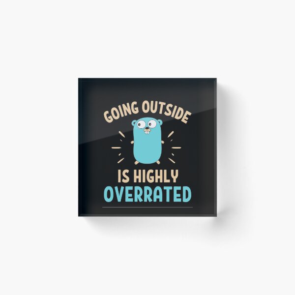 Item preview, Going Outside Is Highly Overrated Introverted - Funny Quotes  designed and sold by chetan786.
