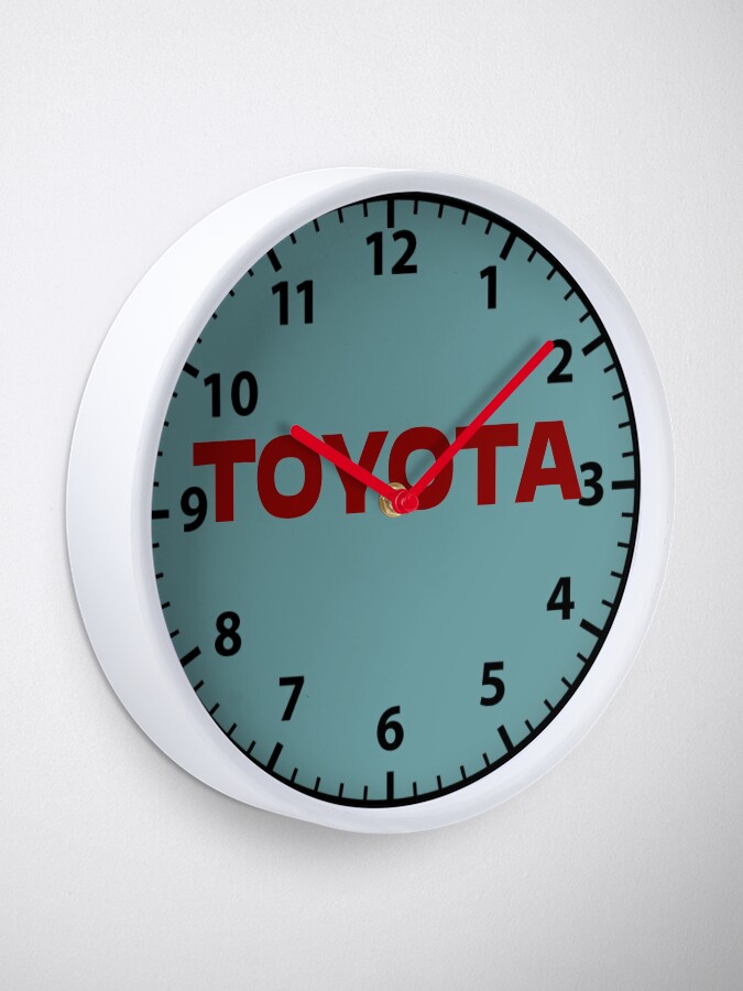 Alternate view of Toyota Clock