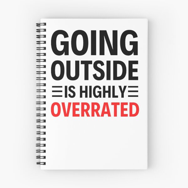 Item preview, Going Outside Is Highly Overrated Introverted - Funny Quotes  designed and sold by chetan786.