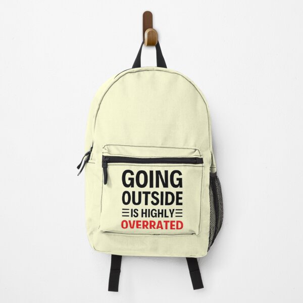 Item preview, Going Outside Is Highly Overrated Introverted - Funny Quotes  designed and sold by chetan786.