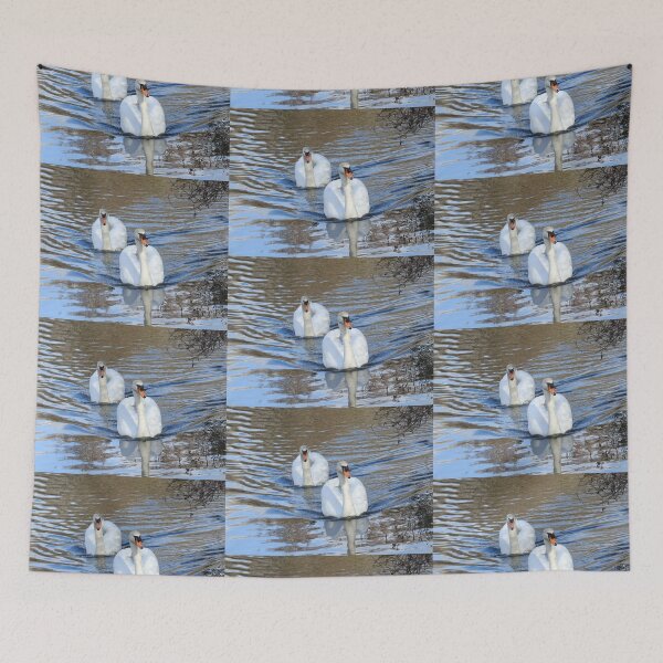 Item preview, Mute Swans designed and sold by StudioCorvid.