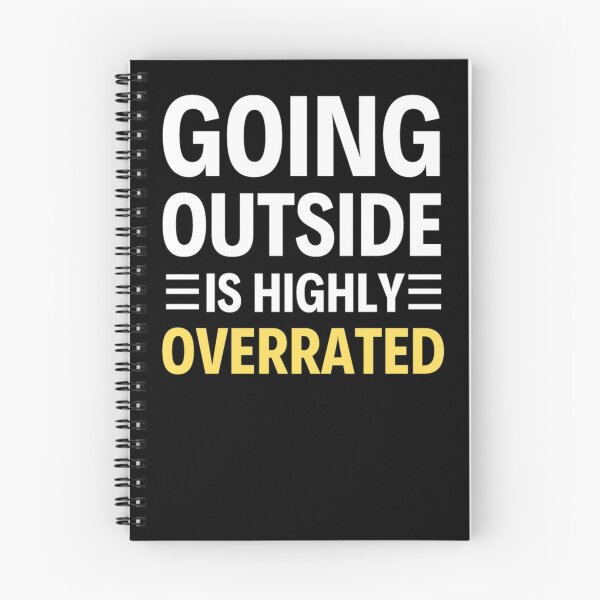 Item preview, Going Outside Is Highly Overrated Introverted - Funny Quotes  designed and sold by chetan786.