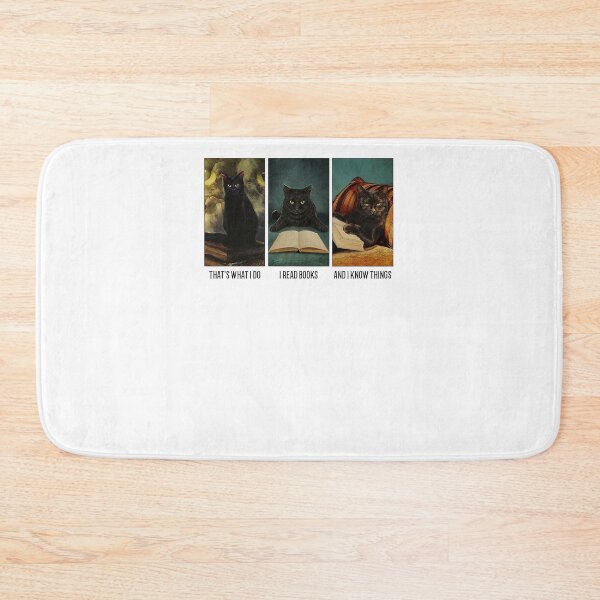 Item preview, Black Cat Reading That's What I Do i read books and i know things designed and sold by SimonsonNuala.