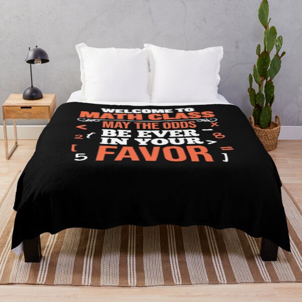 Item preview, Welcome to math class may the odds be ever in your favor designed and sold by NzzRiza.