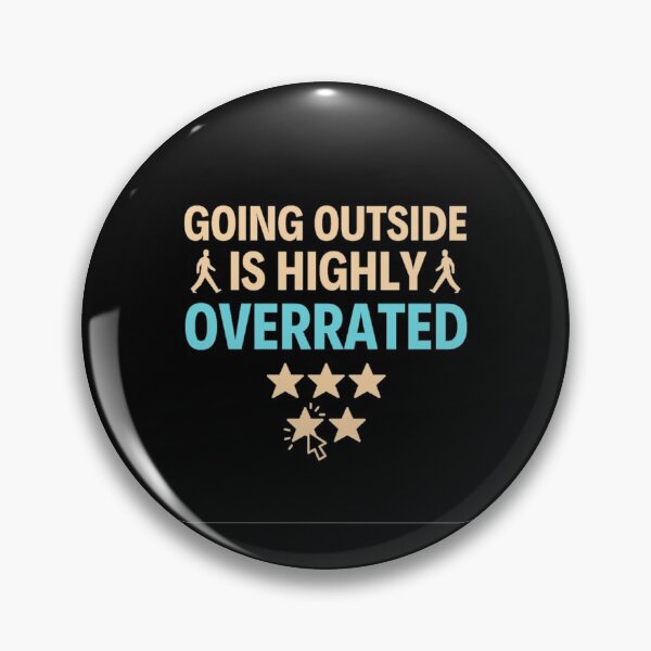 Item preview, Going Outside Is Highly Overrated Introverted - Funny Quotes  designed and sold by chetan786.