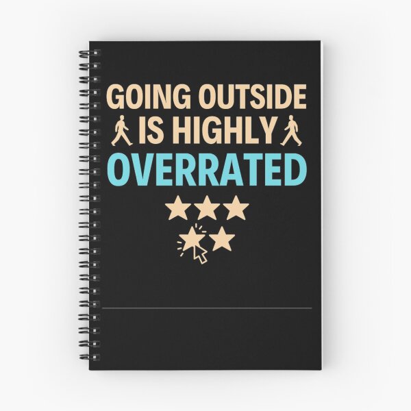 Item preview, Going Outside Is Highly Overrated Introverted - Funny Quotes  designed and sold by chetan786.