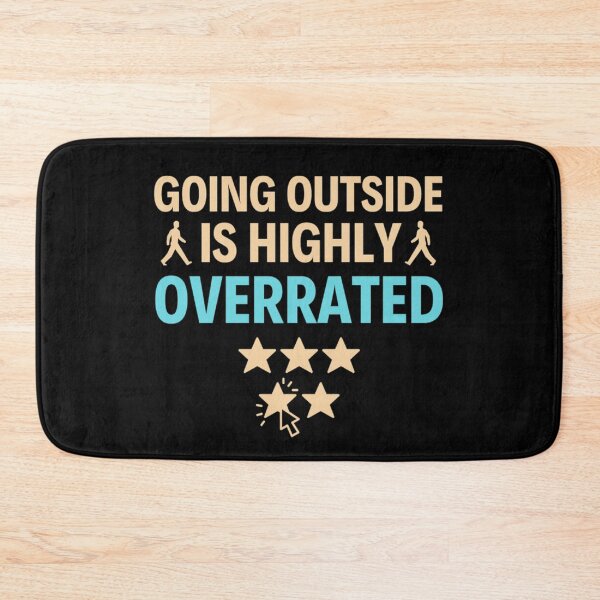 Item preview, Going Outside Is Highly Overrated Introverted - Funny Quotes  designed and sold by chetan786.