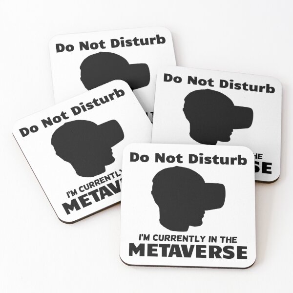 Item preview, Do Not Disturb I'm In The Metaverse Virtual Reality Headset Goggles Funny Meta designed and sold by CuddleStore.