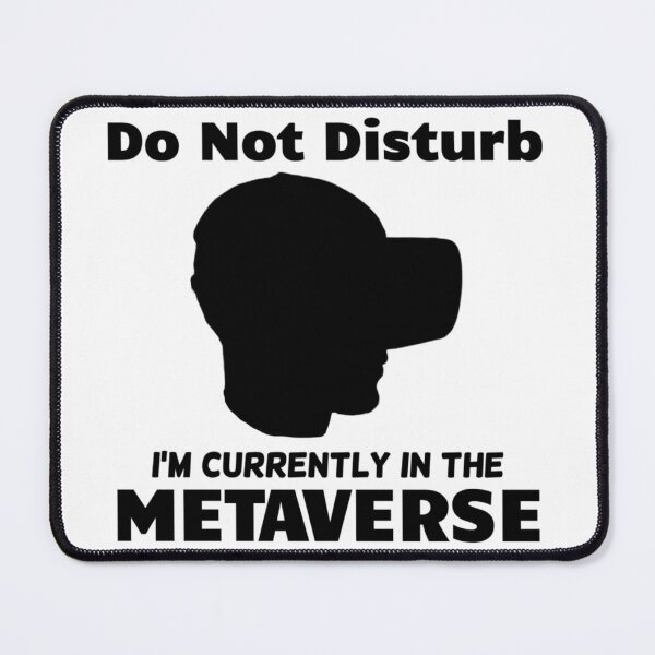 Item preview, Do Not Disturb I'm In The Metaverse Virtual Reality Headset Goggles Funny Meta designed and sold by CuddleStore.