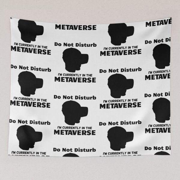 Item preview, Do Not Disturb I'm In The Metaverse Virtual Reality Headset Goggles Funny Meta designed and sold by CuddleStore.