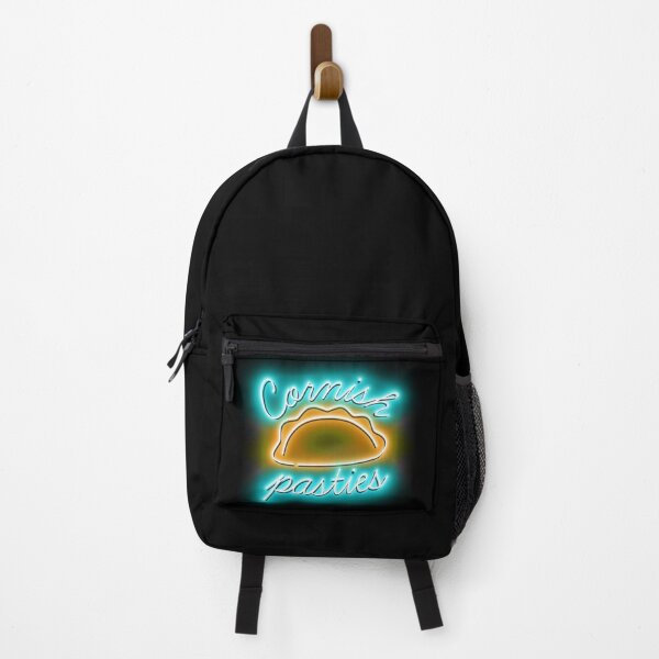 Item preview, Cornish Pasties Neon Lights Blue Gold British Food designed and sold by cashewdays.