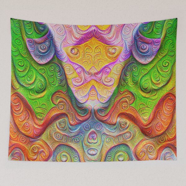 Item preview, Color Stone carving #DeepDream designed and sold by blackhalt.