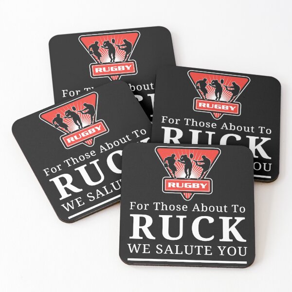Item preview, Rugby-For Those About To Ruck, We Salute You!-Funny Rugby designed and sold by SighFly52.