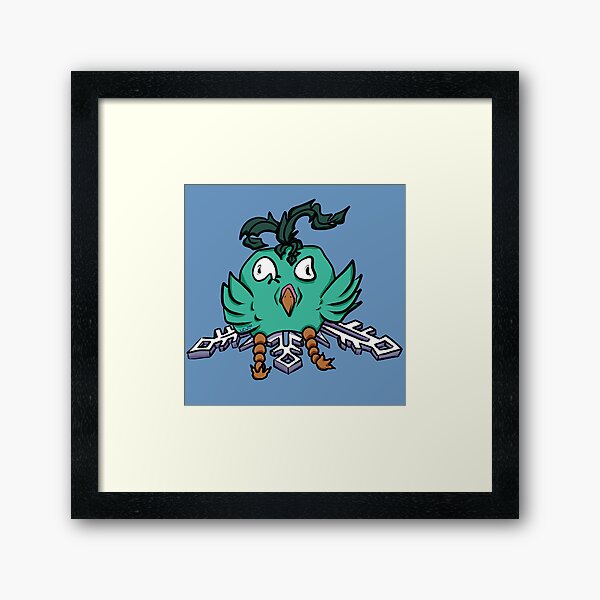 Snow Burb Framed Art Print