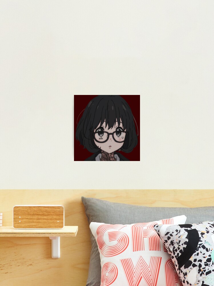 Mirai edgy edit Kyoukai no Kanata Poster for Sale by ShaddyKiddo