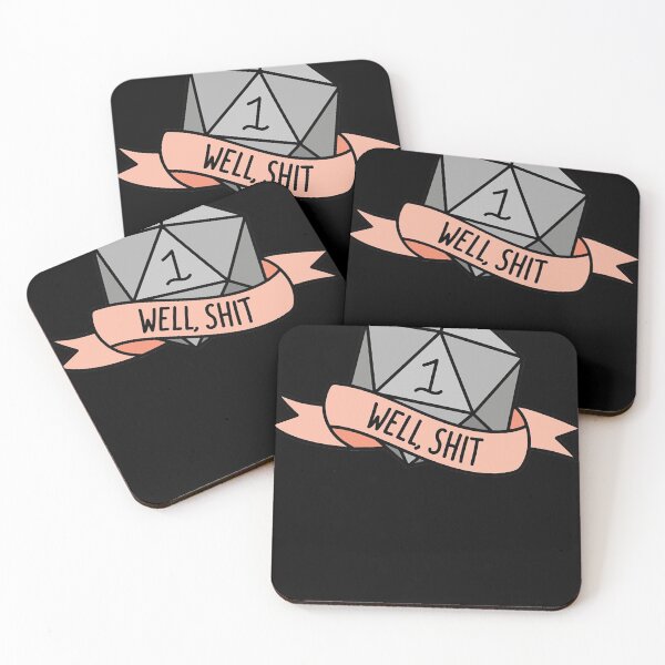 Item preview, D20 - Well, Shit Classic  designed and sold by stewartmi.