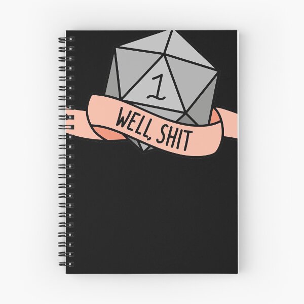 Item preview, D20 - Well, Shit Classic  designed and sold by stewartmi.