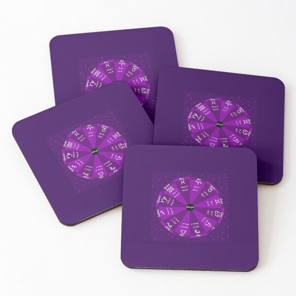 Item preview, Astrology wheel (Merch) Zodiac signs designed and sold by Whitetiger5690.