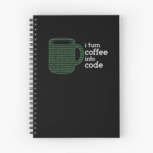 Item preview, I Turn Coffee Into Code Funny Programmer Programming designed and sold by Dressed For  Duty.