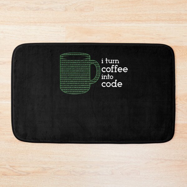 Item preview, I Turn Coffee Into Code Funny Programmer Programming designed and sold by Dressed For  Duty.
