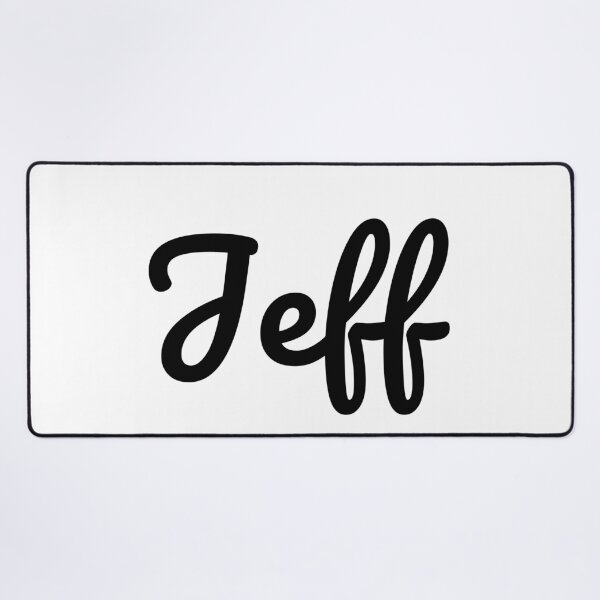 Item preview, Jeff Name Text designed and sold by UltraRare47.