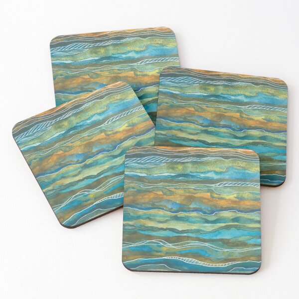 Item preview, Ocean water color designed and sold by Almost Never.