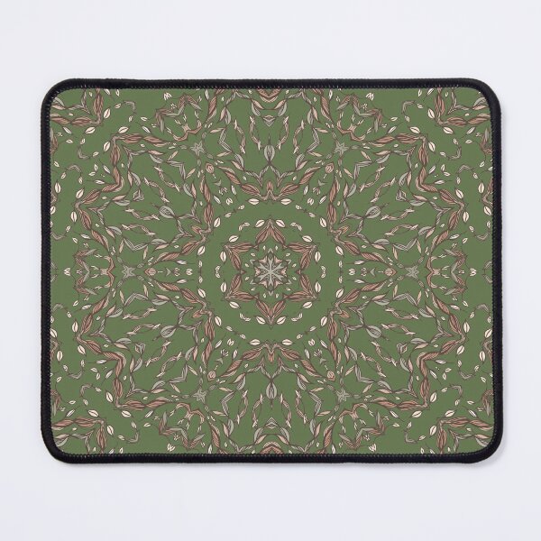 Item preview, Dark Green leaves abstract pattern designed and sold by jeanyun48.