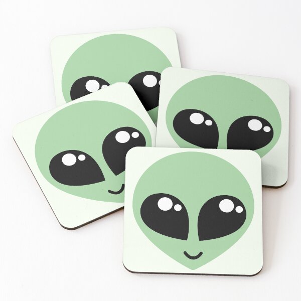 Item preview, Alien Head Cute Outer Space Species designed and sold by Simplyy  Unique.