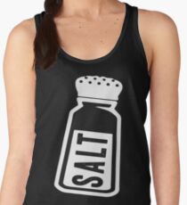 Salt \ Peppa 1/2, White Ink | Women's Best Friends Shirts, Bff Stuff, Besties, Halloween Costume, Salt And Pepper Shakers Women's Tank Top