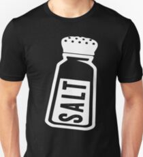 Salt \ Peppa 1/2, White Ink | Women's Best Friends Shirts, Bff Stuff, Besties, Halloween Costume, Salt And Pepper Shakers Unisex T-Shirt