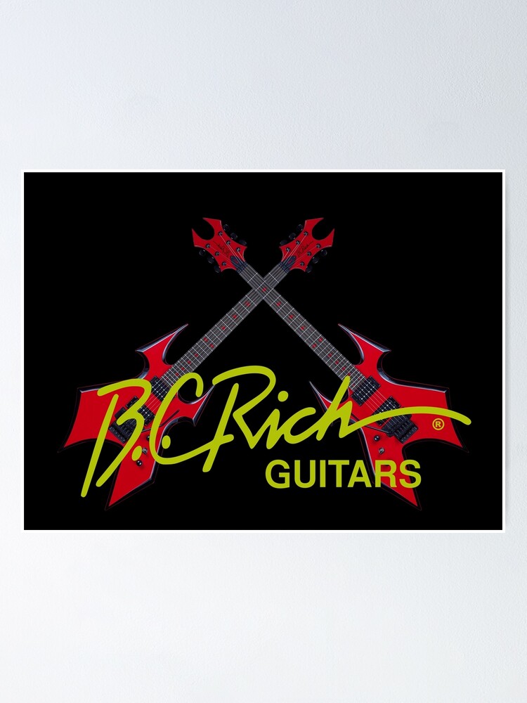 "B C Rich Guitar Symbol" Poster For Sale By Ivangaul | Redbubble