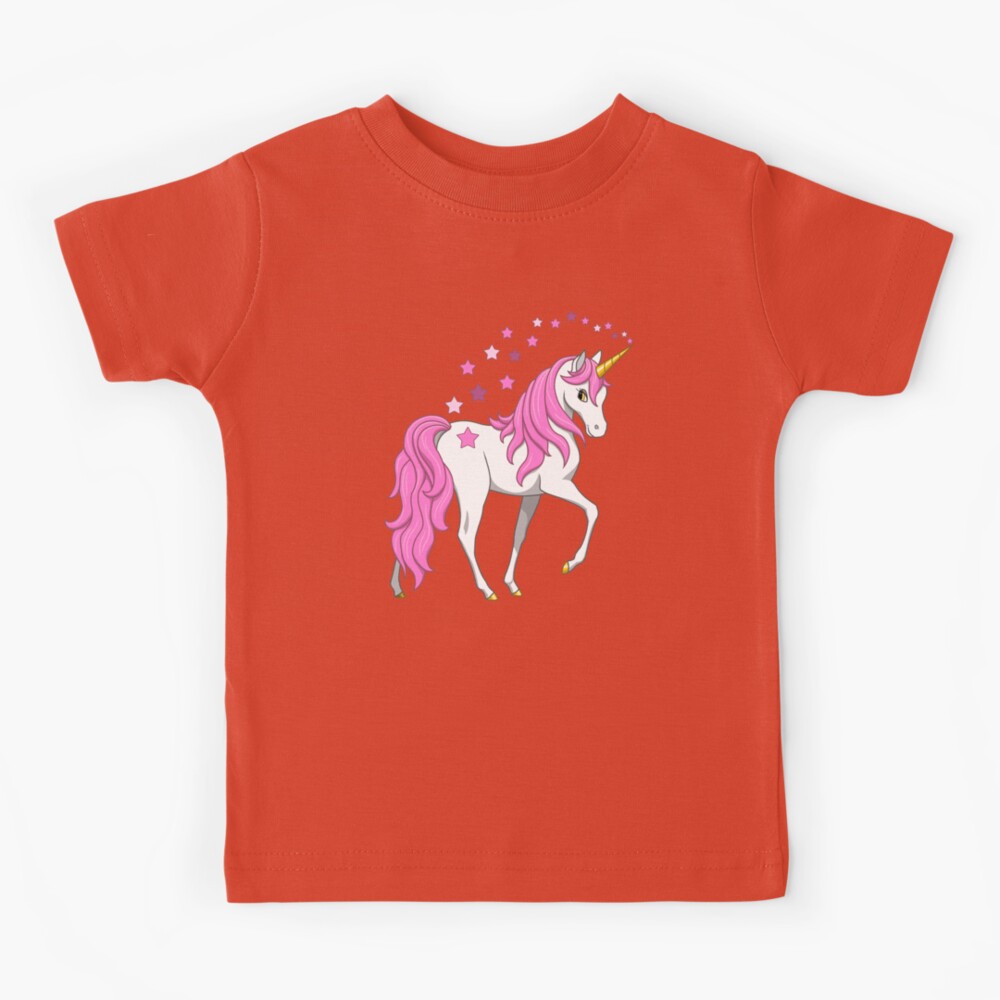 Kids pink Unicorn T-shirt