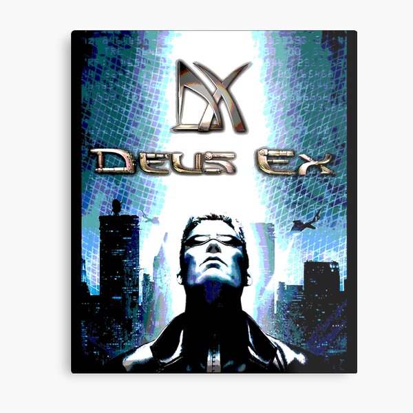 Aperçu de l'œuvre Deus Ex (Noir) Classique créée et vendue par ramseyben.