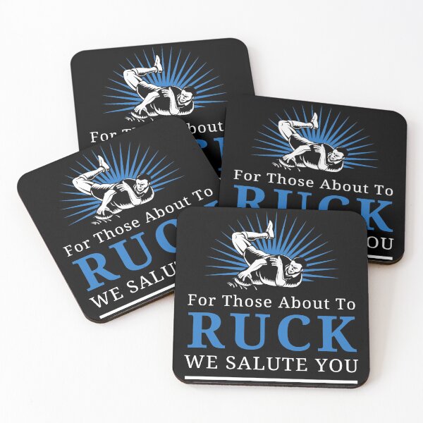 Item preview, Rugby-For Those About To Ruck, We Salute You!-Funny Rugby designed and sold by SighFly52.