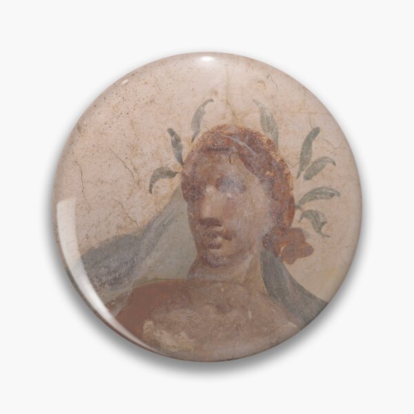 Item preview, Roman Empire Era Fragment of wall painting with a woman’s head designed and sold by pelagio.