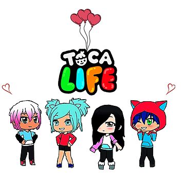 Toca boca and gacha life Mask for Sale by AaliyahWhite13