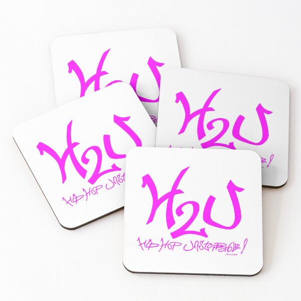 Item preview, H2U Logo: “Hip-Hop Unstoppable” (Graffiti tag, Magenta). designed and sold by Paul Rodriguez.