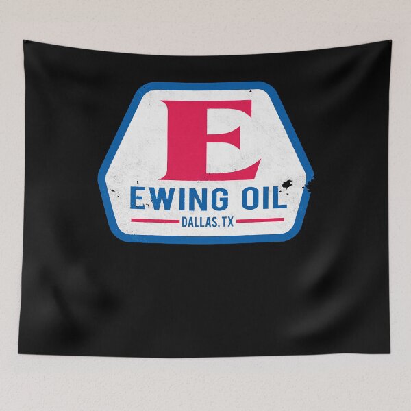 Item preview, Ewing Oil, distressed shirt Essential designed and sold by WalterHowe.
